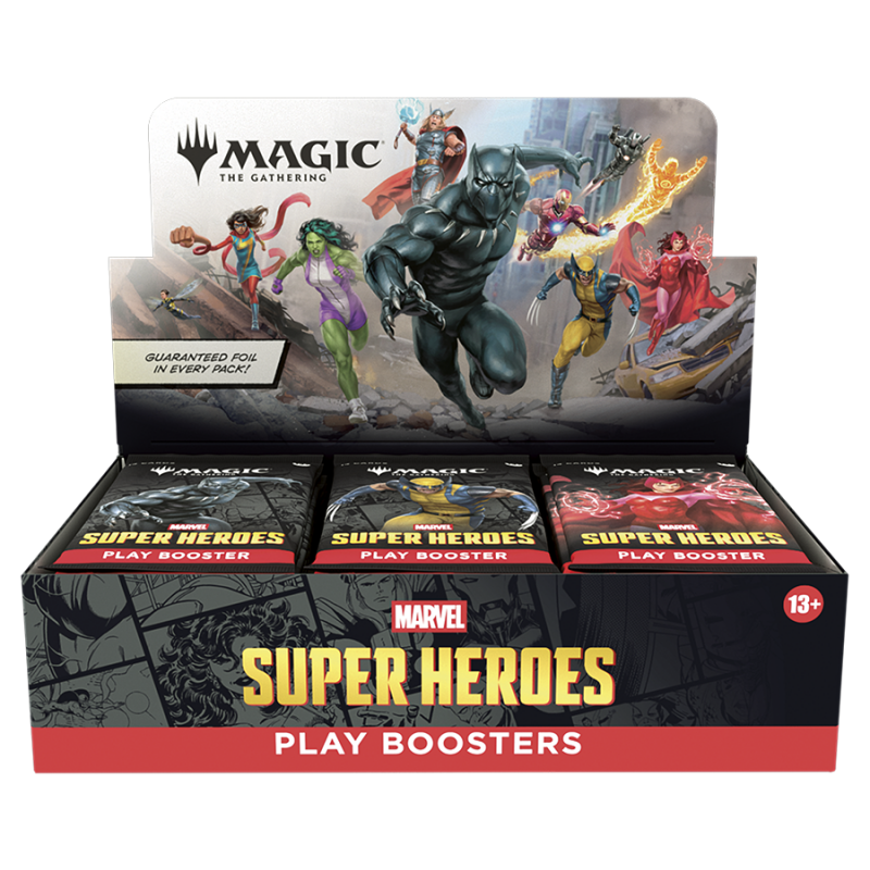 Marvel Super Heroes Play Booster Box