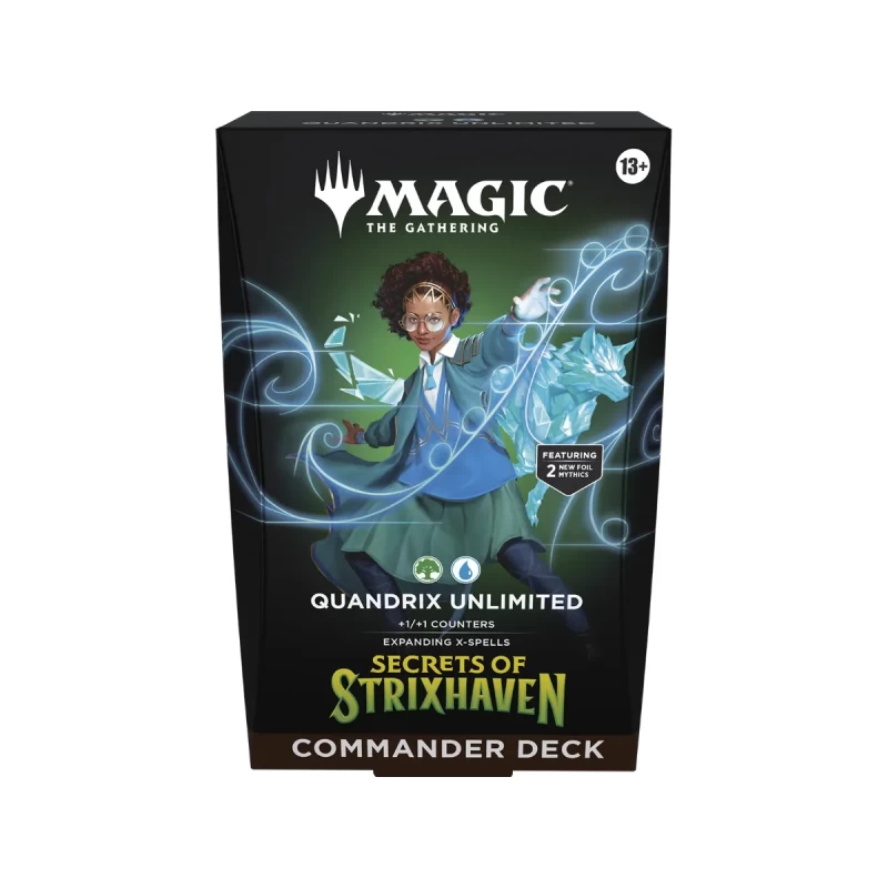 Secrets Of Strixhaven Quandrix Unlimited Commander Deck