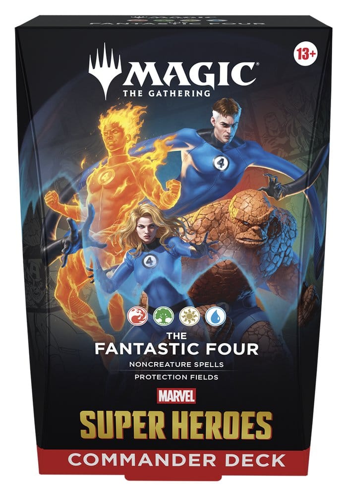 Fatastic Four Marvel Super Heroes Commander Deck