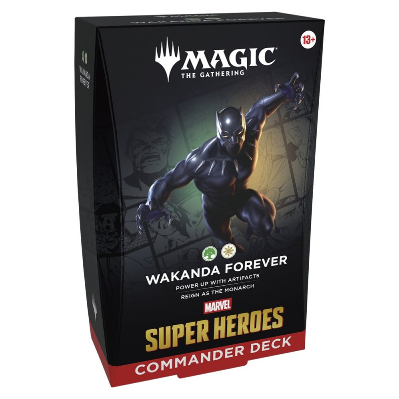 Marvel Super Heroes Wakkanda Forever Commander Deck