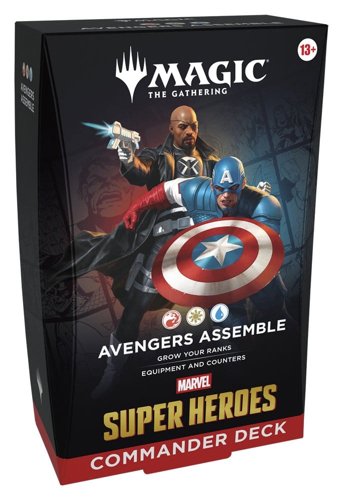 Avangers Assemble Marvel Super Heroes Commander Deck
