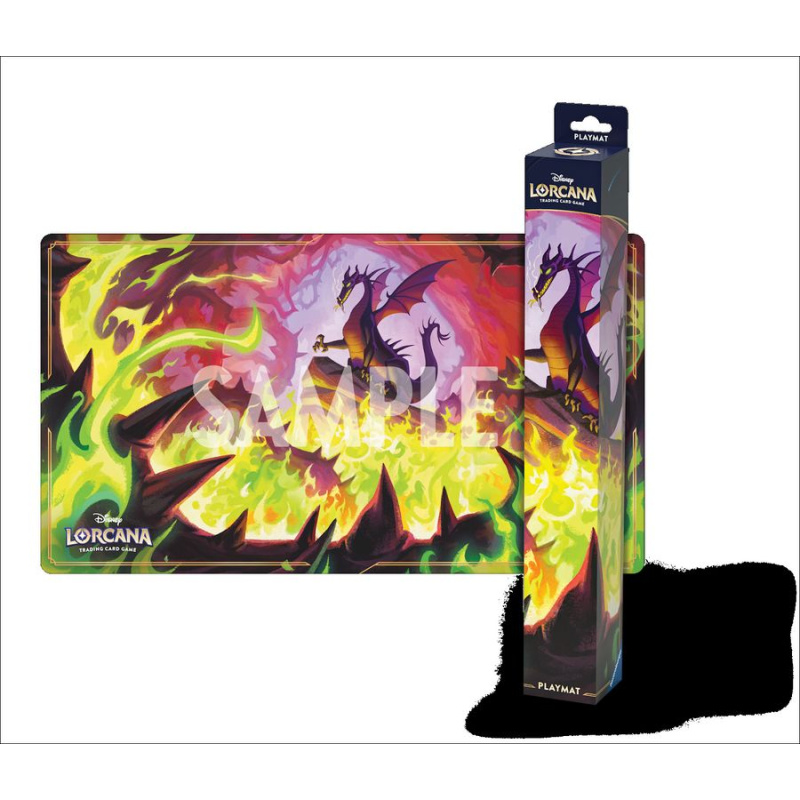 Disney Lorcana: Set 11 - Wintermagie - Drakenvuur Speelmat