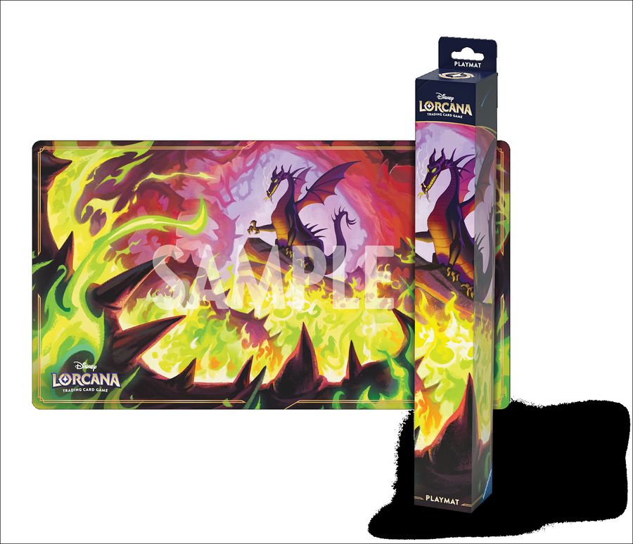 Disney Lorcana: Set 11 - Wintermagie - Drakenvuur Speelmat