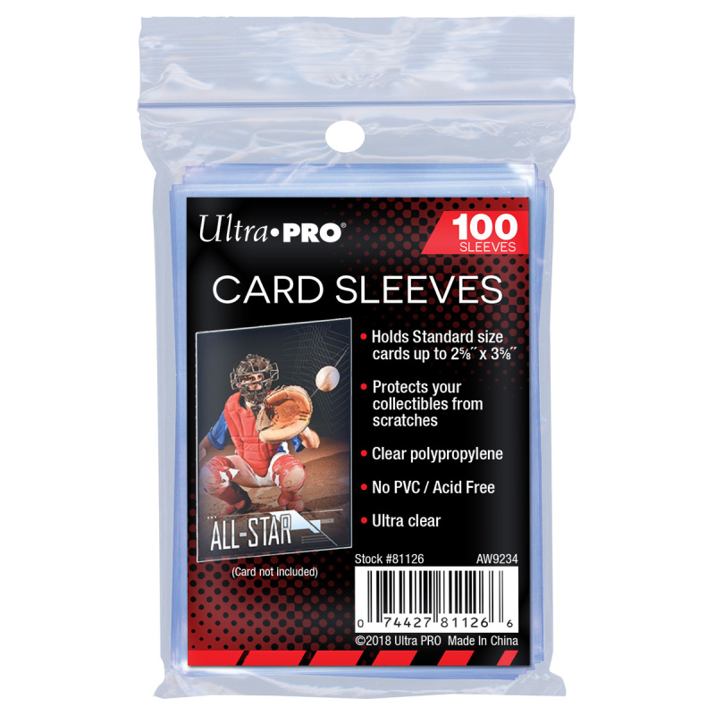 Ultra Pro - 2-1/2" x 3-1/2" Penny Sleeves (100 Pieces)