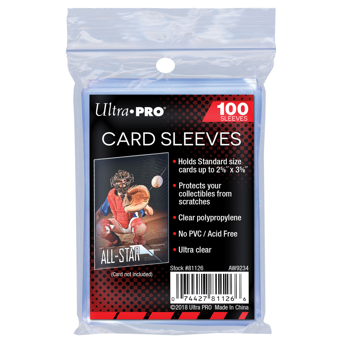 Ultra Pro - 2-1/2" x 3-1/2" Penny Sleeves (100 Pieces)